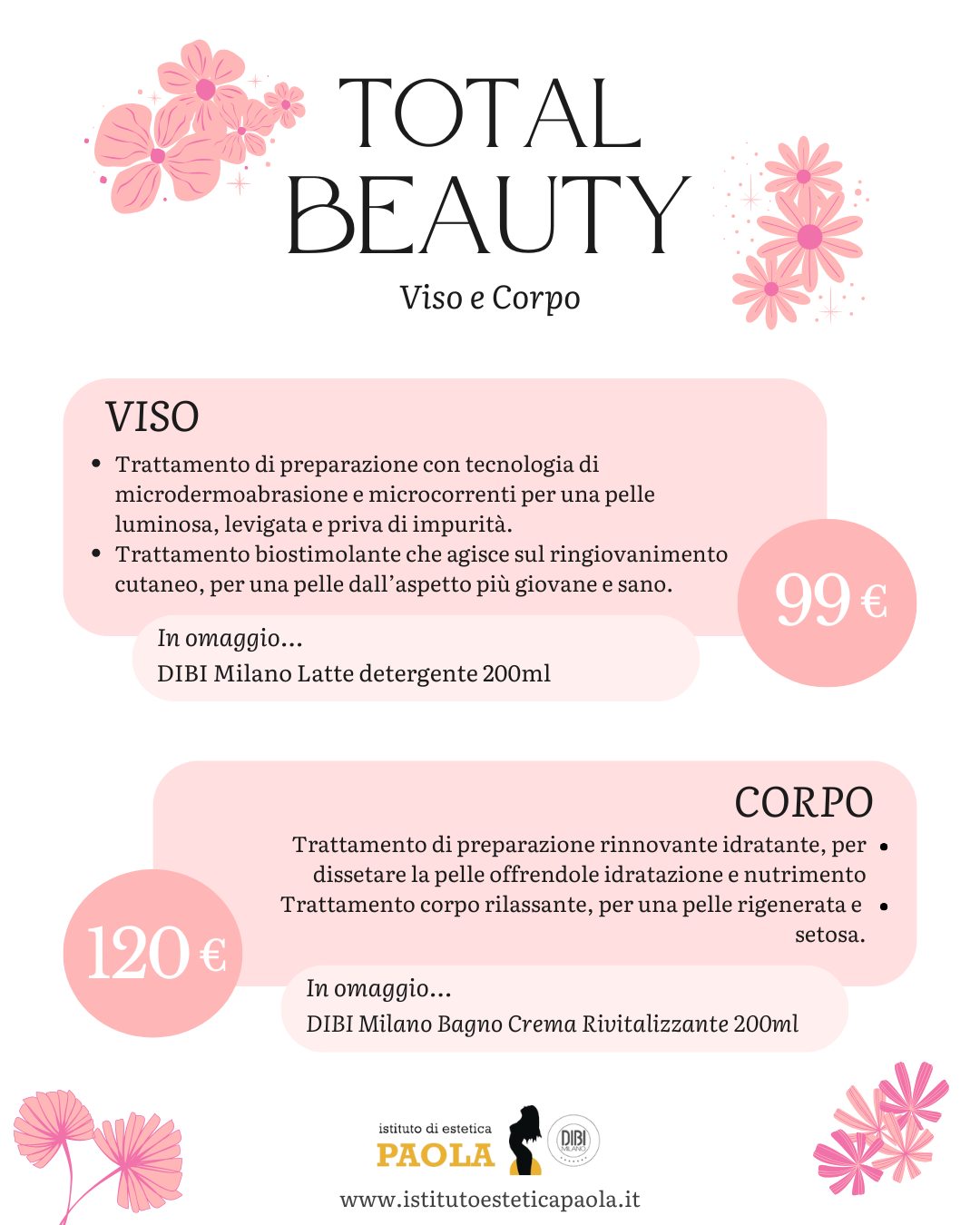 Promozione Marzo Istituto di Estetica Paola