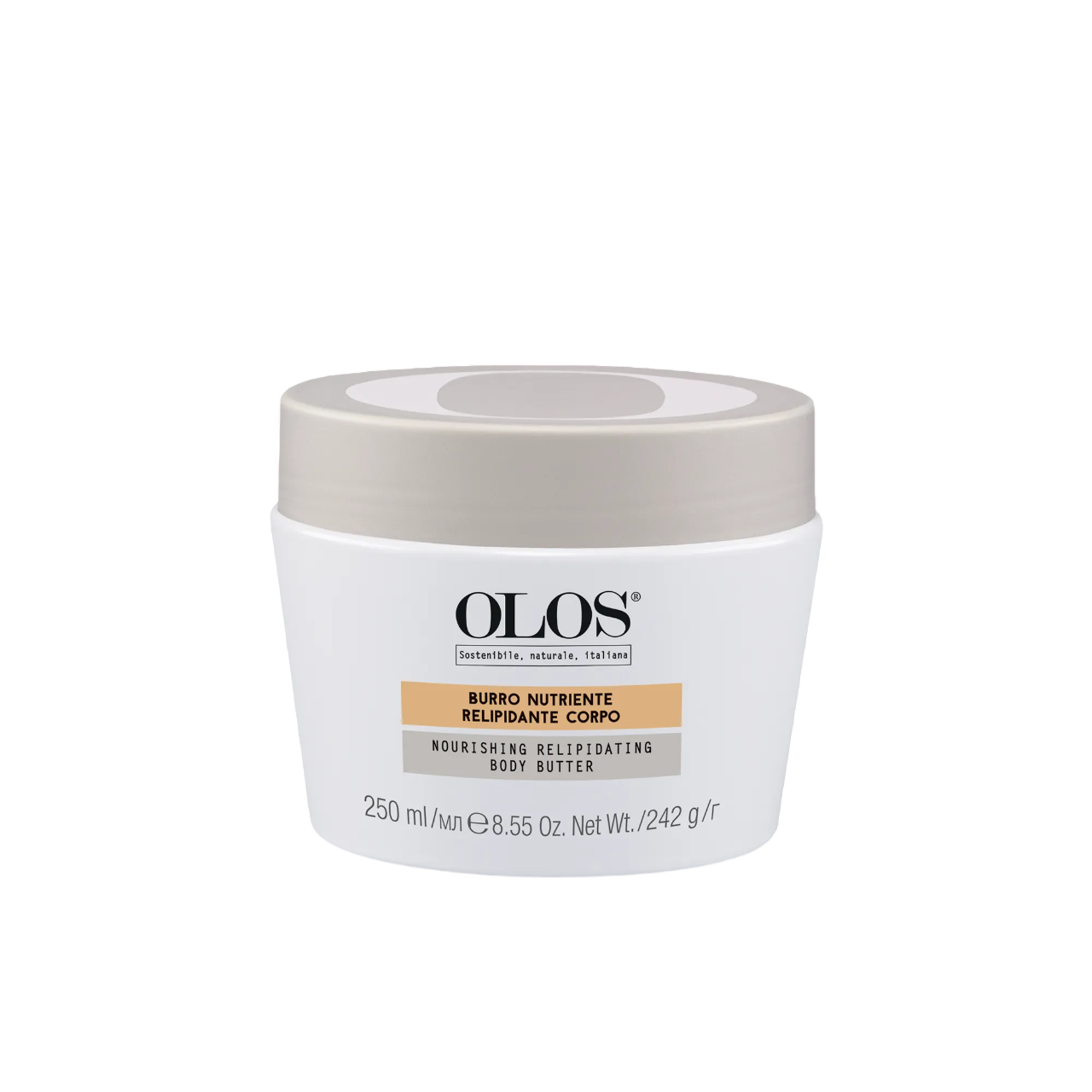 Burro corpo nutriente per pelle secca OLOS 250ml